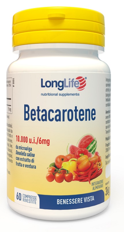 Longlife Betacarotene 60 cpr