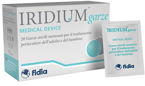 Iridium  Garze - 20 garze per la Pulizia Perioculare