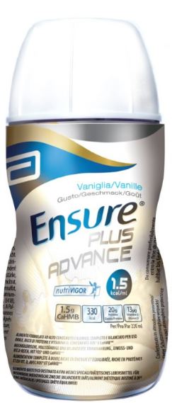 Ensure Plus Advance Vaniglia 4X220ml
