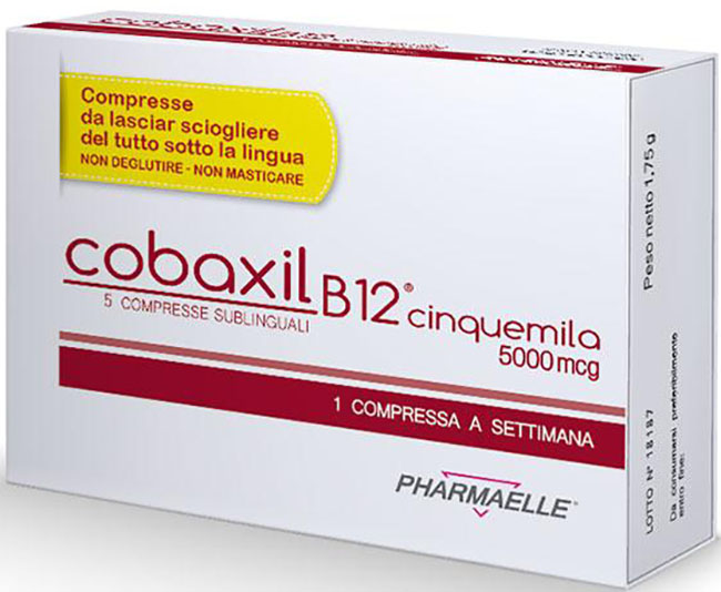 Cobaxil B12 5000mcg 5 cpr sublinguali