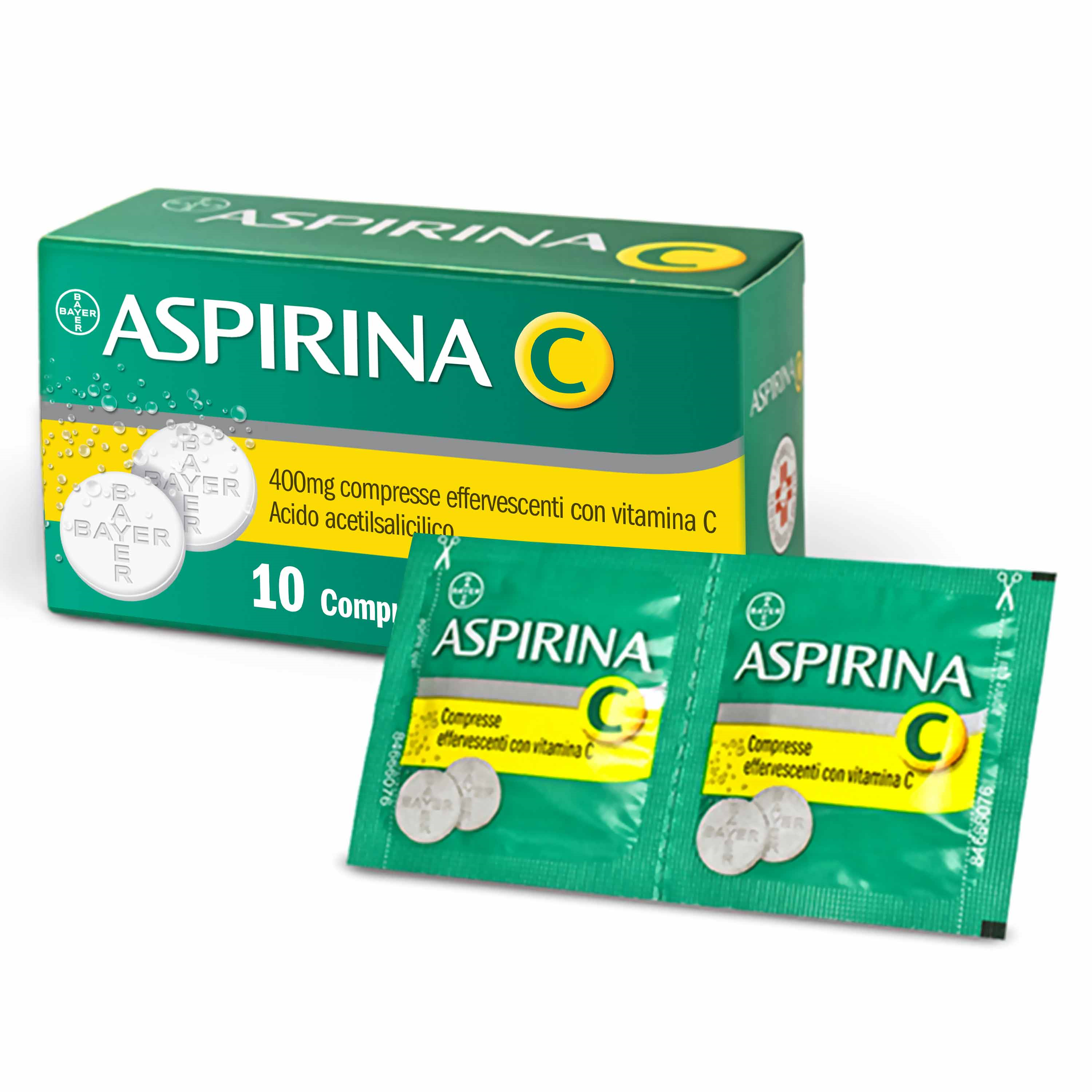 Aspirina C 10 cpr efferv 400+240 mg