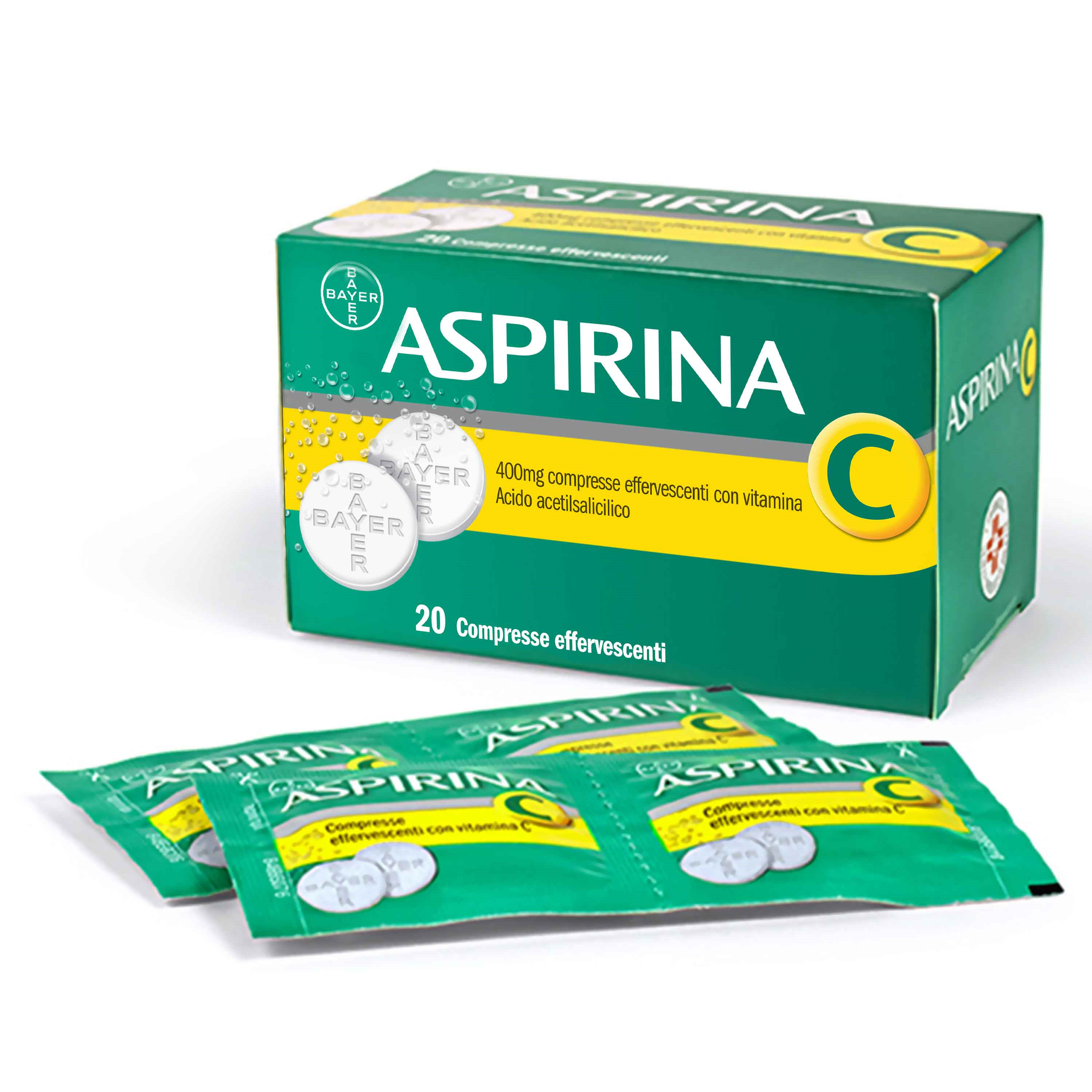 Aspirina C 20 cpr efferv 400+240 mg